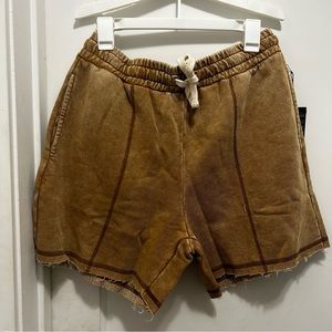 BNWT Frayed Drawstring Shorts